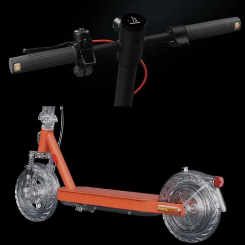 اسکوتر برقی تاشو شیائومی مدل Xiaomi Electric Scooter Elite — تصویر ۲
