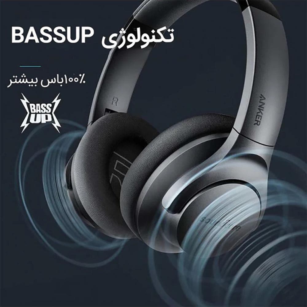 هدفون بلوتوثی انکر مدل Soundcore Q20 — تصویر ۵