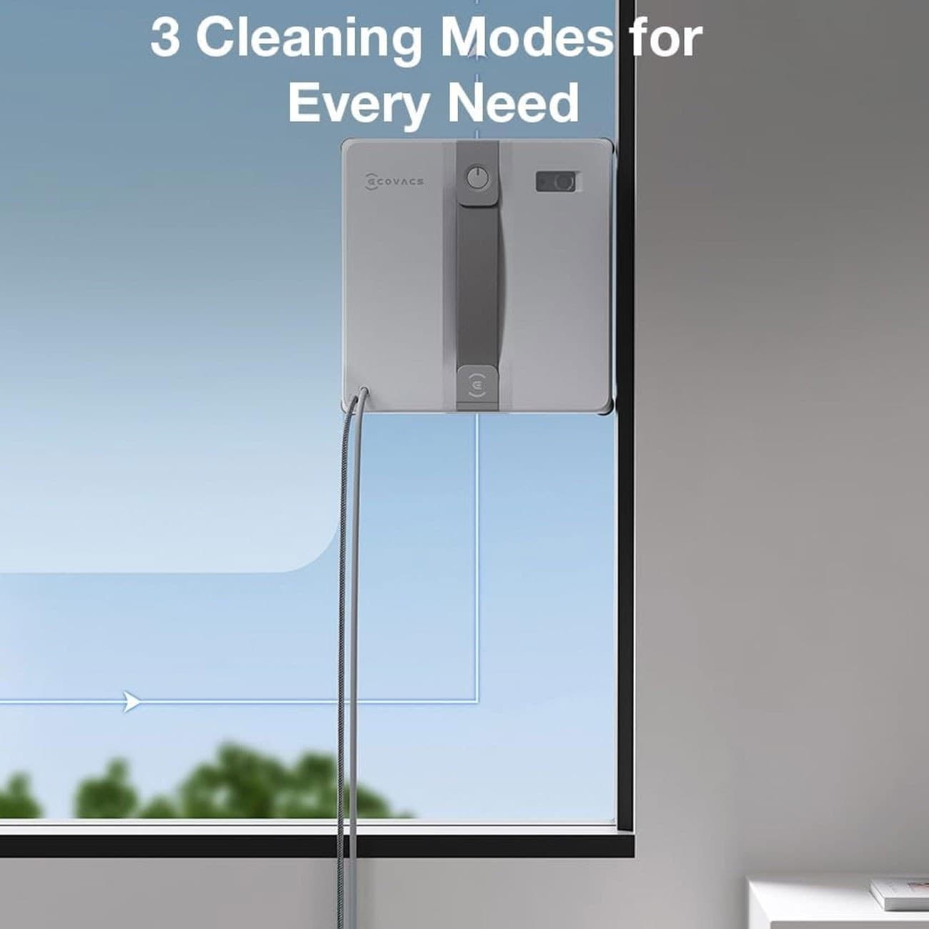 ربات شیشه پاک کن اکووکس Ecovacs Winbot mini wg841-01 — تصویر ۳