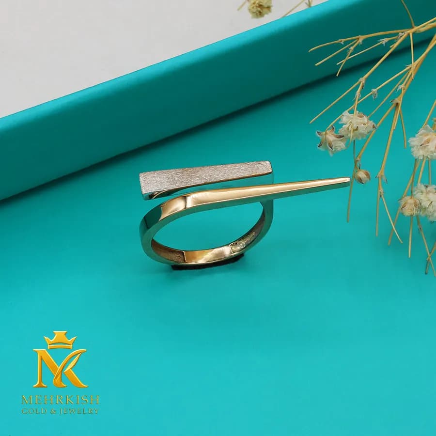 انگشتر مینیمال کد K-220 — تصویر ۲