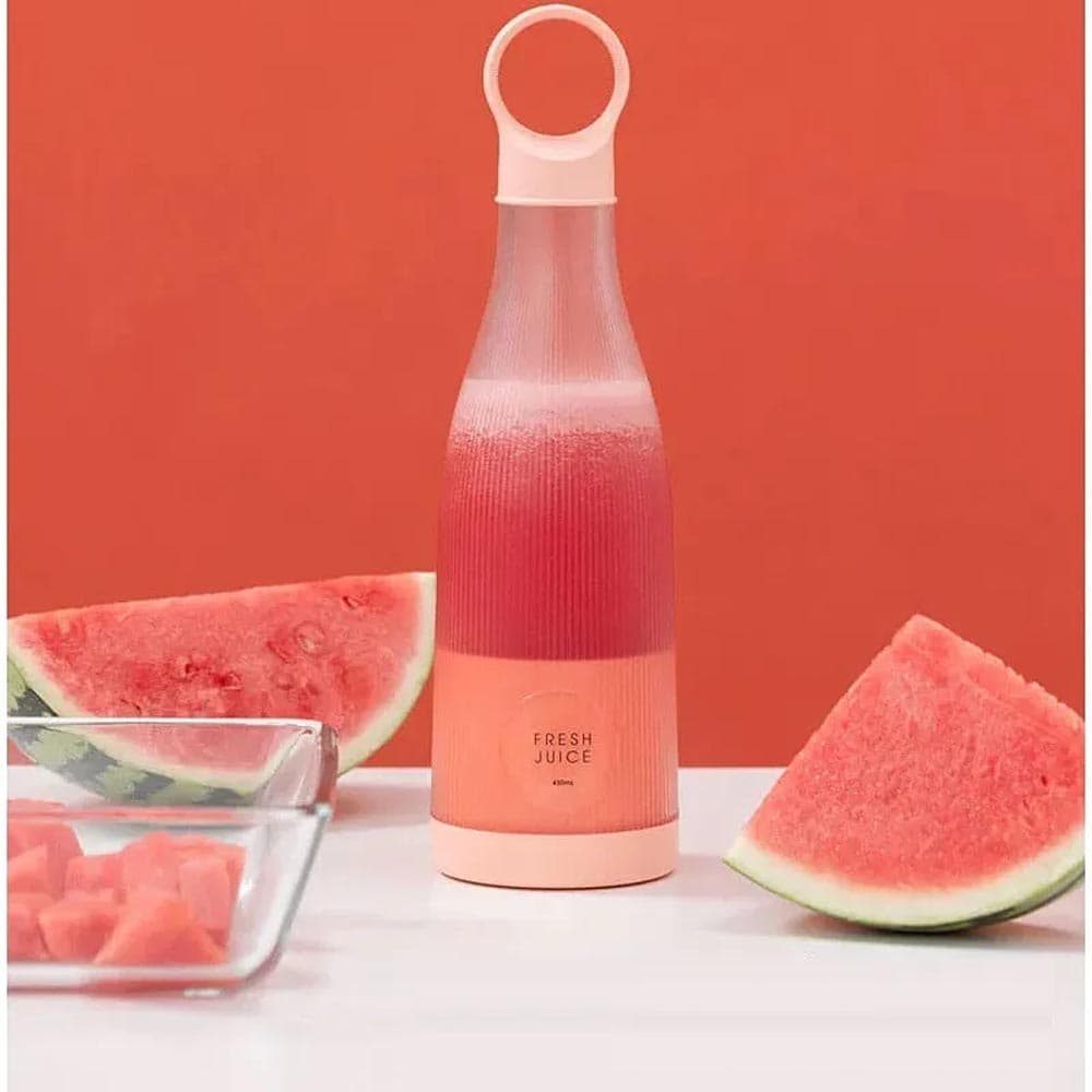 شیکر شیائومی مدل Fresh Juice Portable Mini Fruit Blender 450 ml — تصویر ۳