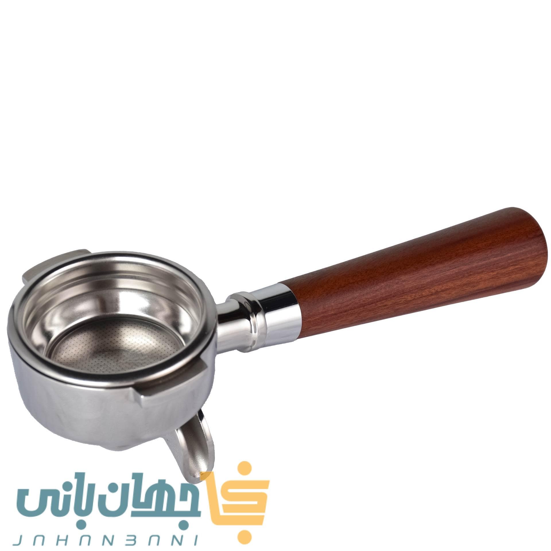 پرتافیلتر سایز ۵۸ شاوردار دسته چوبی