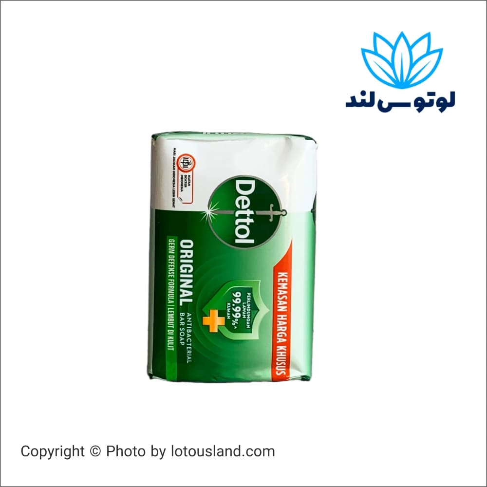 صابون انتی باکتریال اورجینال سبز دتول 100 گرمی