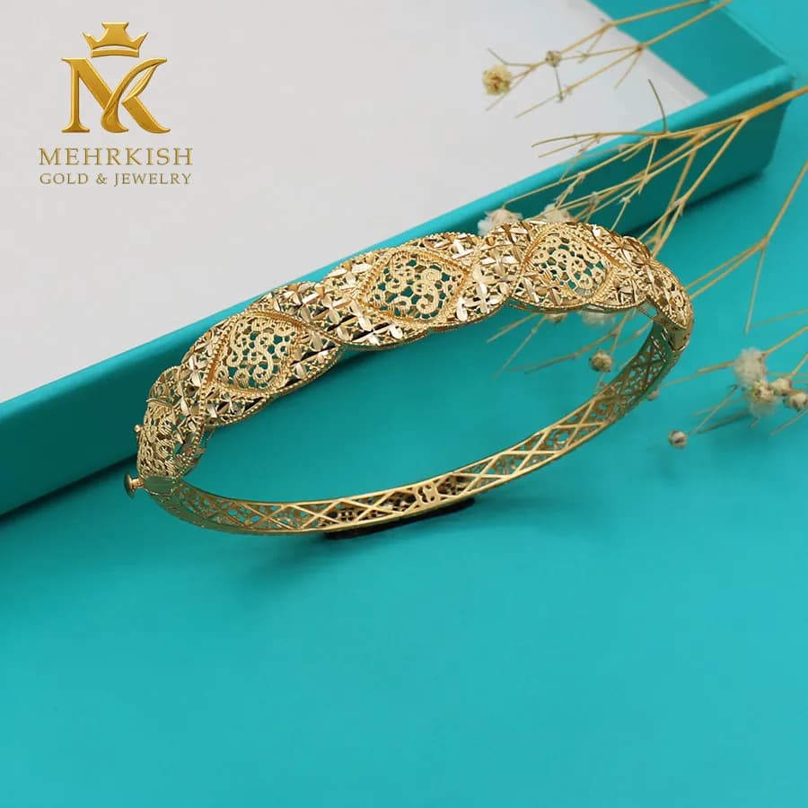 دستبند النگویی تراش کد 7885