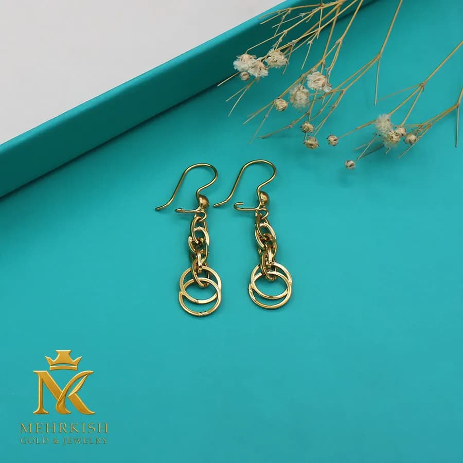 گوشواره آویز کد 7860