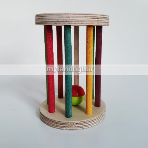 گردونه چوبی ساده — تصویر ۳