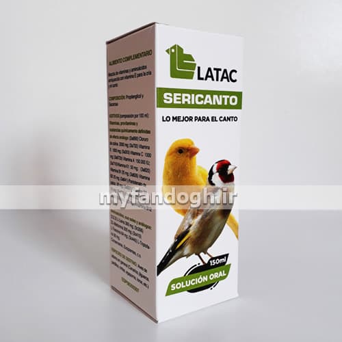 قطره افزایش باروری و تقویت آوازخوانی سری کانتو لاتاک LATAC SERICANTO — تصویر ۲