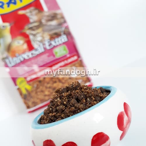 غذای مرغ مینا، بلبل و پرندگان آواز خوان یونیورسال اکسترا راف RAFF Universale Extra — تصویر ۳