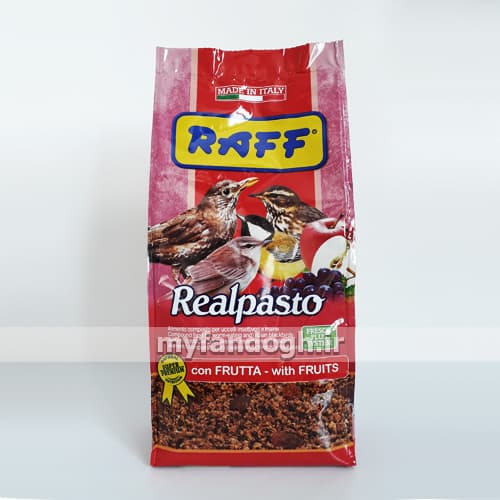 غذای مرغ مینا ریل پستو راف با کربن گیاهی و میوه RAFF Realpasto