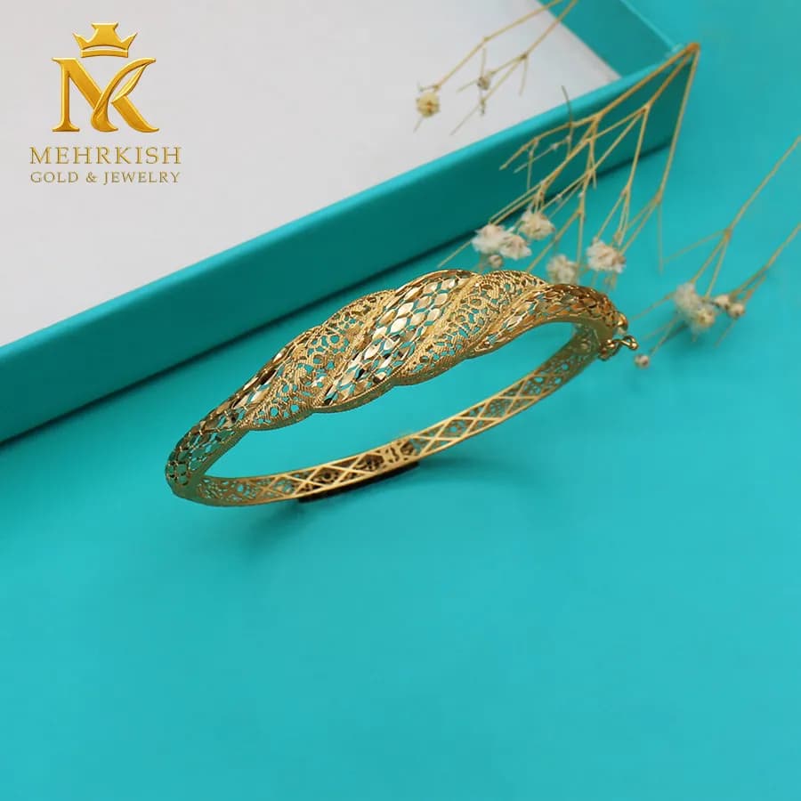 دستبند النگویی تراش کد 7825