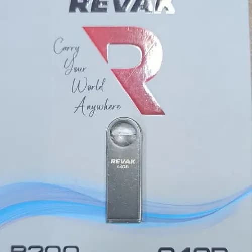 فلش مموری Revak R200 WIN USB 2.0 ظرفیت 64GB — تصویر ۲