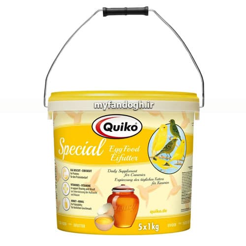 غذای تخم مرغی زرد کوییکو اسپشیال Quiko Special Eggfood