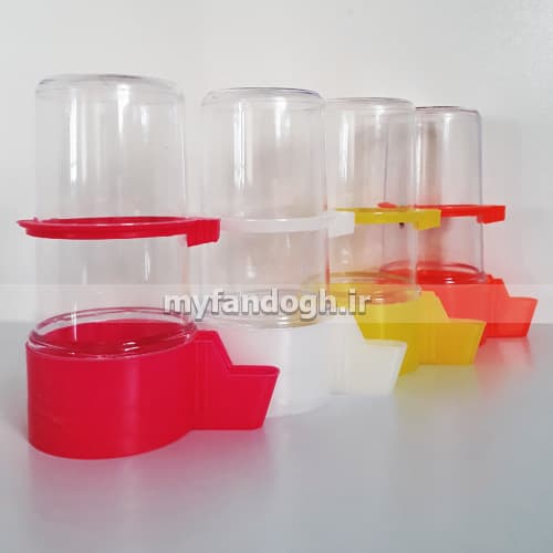 ظرف آبخوری استوانه گیره دار