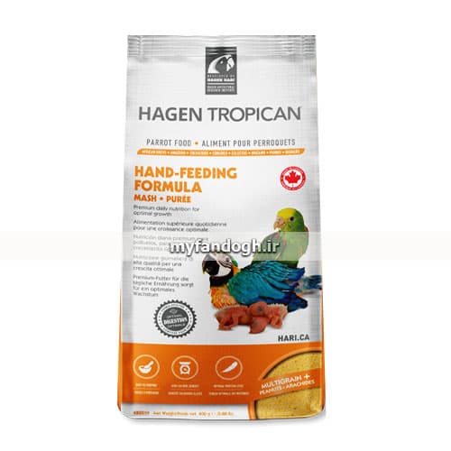 سرلاک هاگن طوطی سانان HAGEN Hand Feeding Formula — تصویر ۲