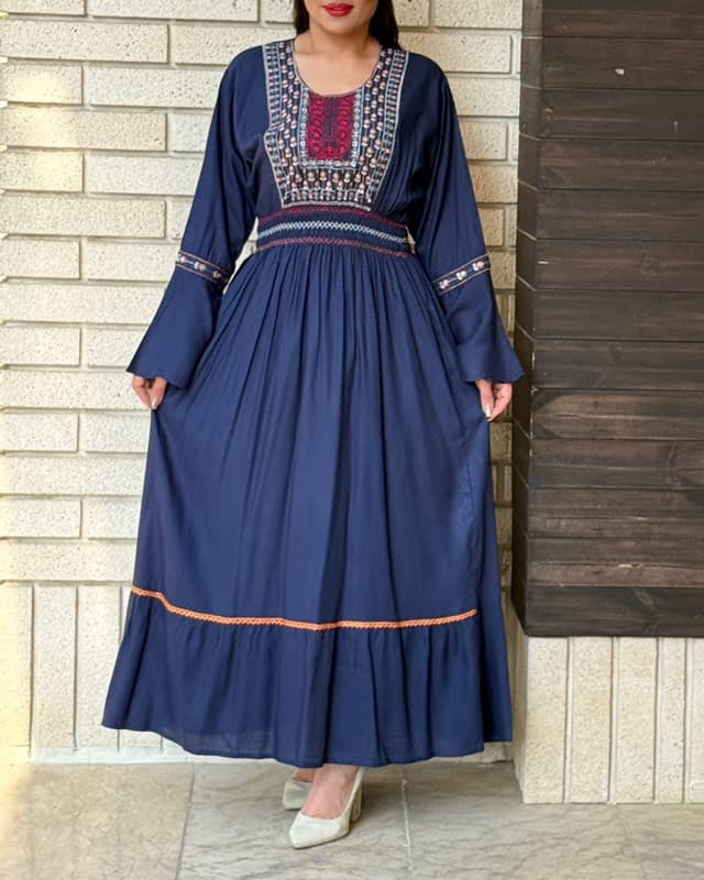 ساحلی گلدوزی هندی لورا 4171