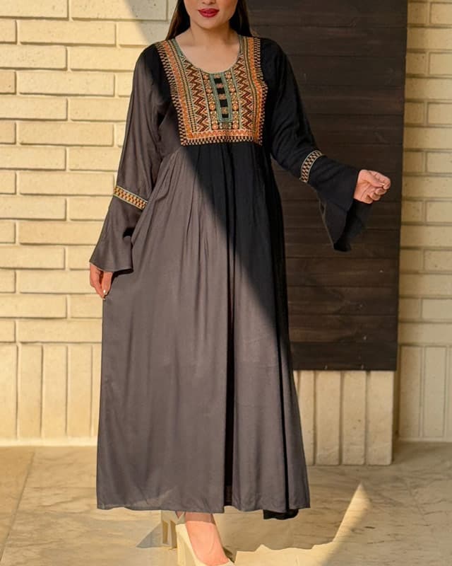 ساحلی گلدوزی هندی مانیا 4170 — تصویر ۵