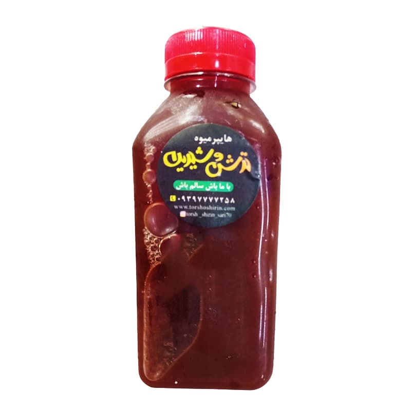 آب آلوچه جنگلی طبیعی ترش و شیرین – 0.5 لیتر
