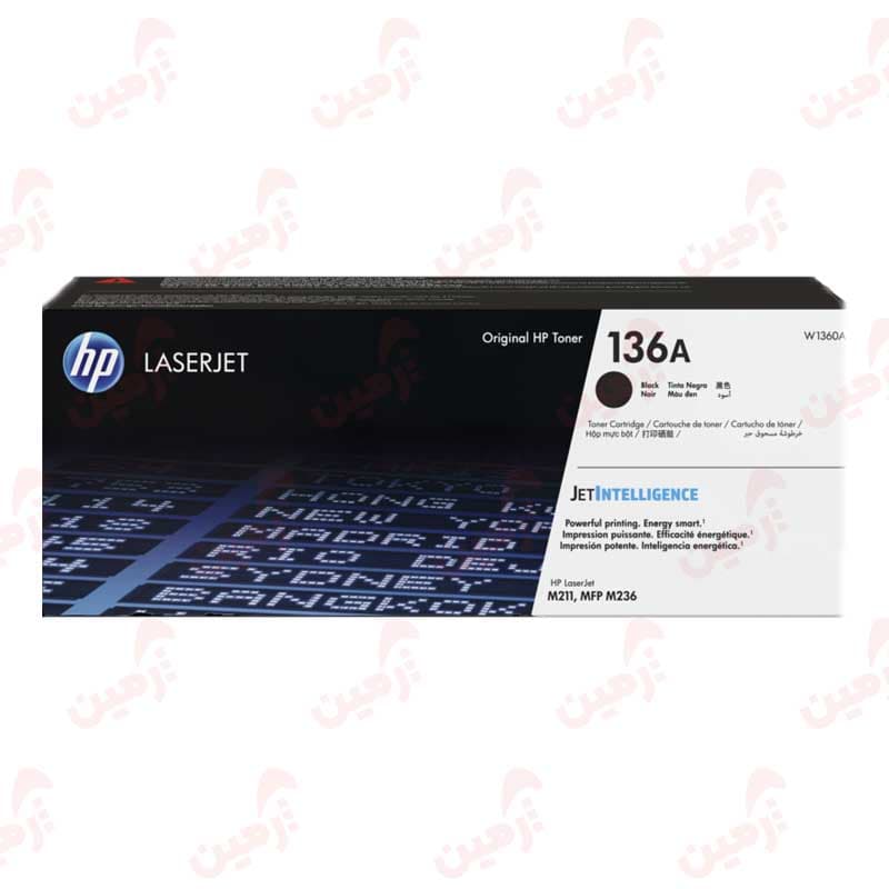 کارتریج تونر مشکی HP 136A