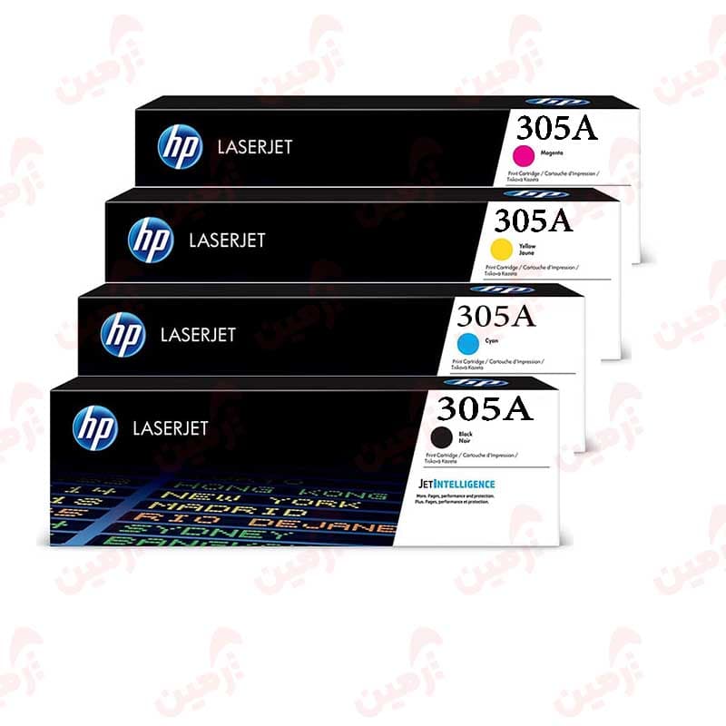 کارتریج لیزری ست رنگی HP 305A