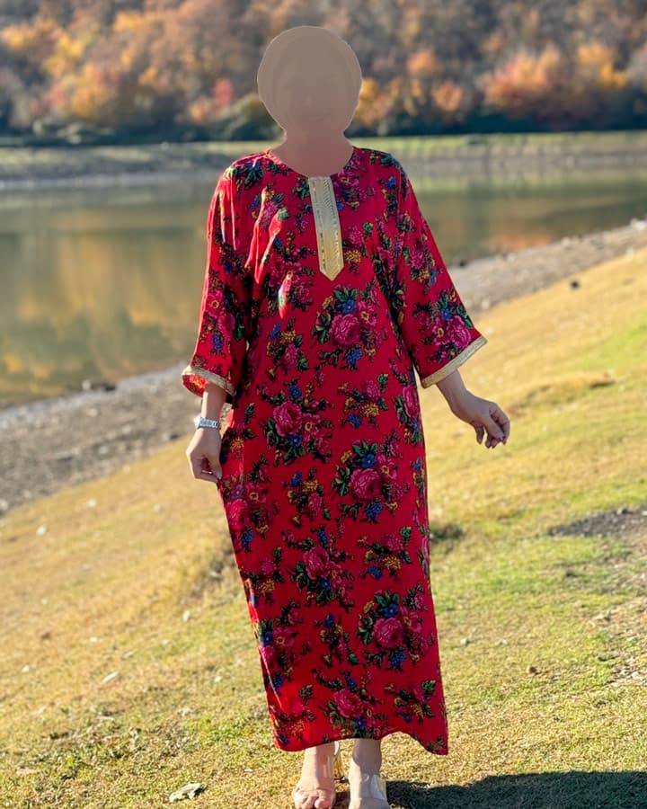 پیراهن ساحلی گلدار خارجی 6094 — تصویر ۱۰