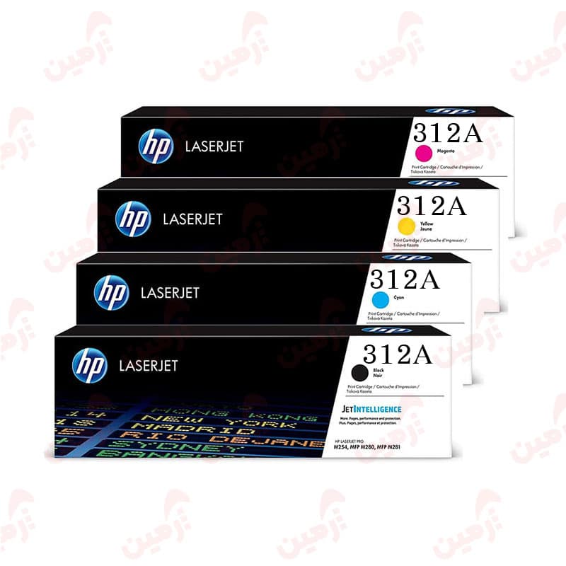 کارتریج لیزری ست رنگی HP 312A