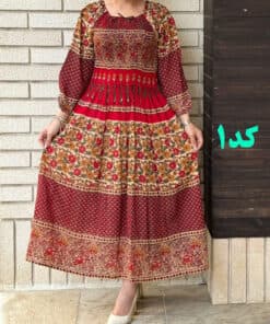 پیراهن بلند کریشه هندی SH6121 — تصویر ۱۰