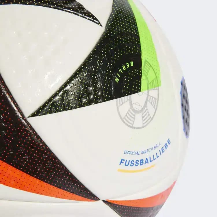 توپ فوتبال پرسی آدیداس سایز 5 – مدل رسمی یورو 2024 آلمان (FUSSBALLLIEBE) — تصویر ۲