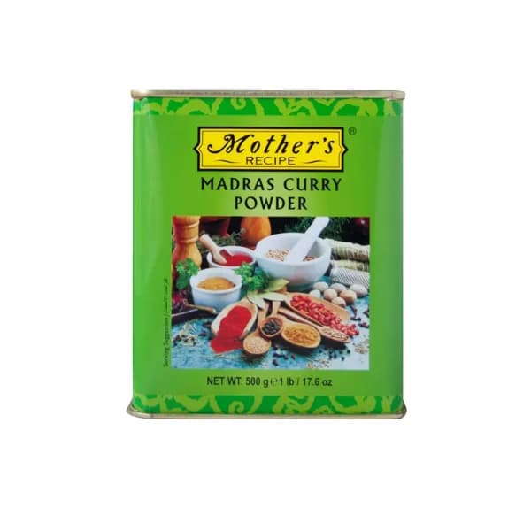 ادويه کاری ماذرز هندی MOTHER’S مدل Madras Curry Powder وزن 500 گرم