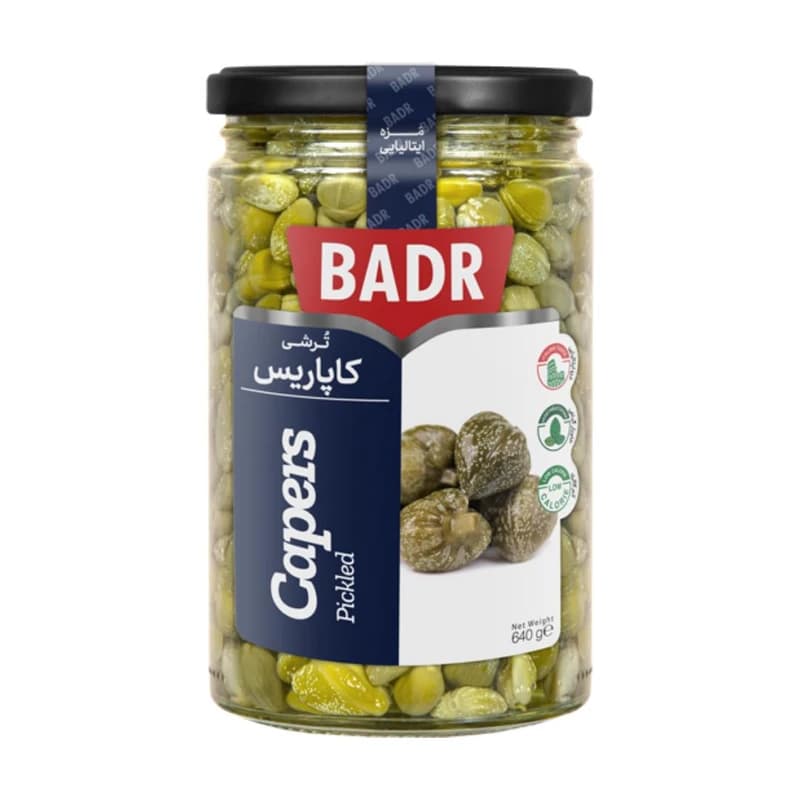 ترشی کاپاریس بدر 640 گرم