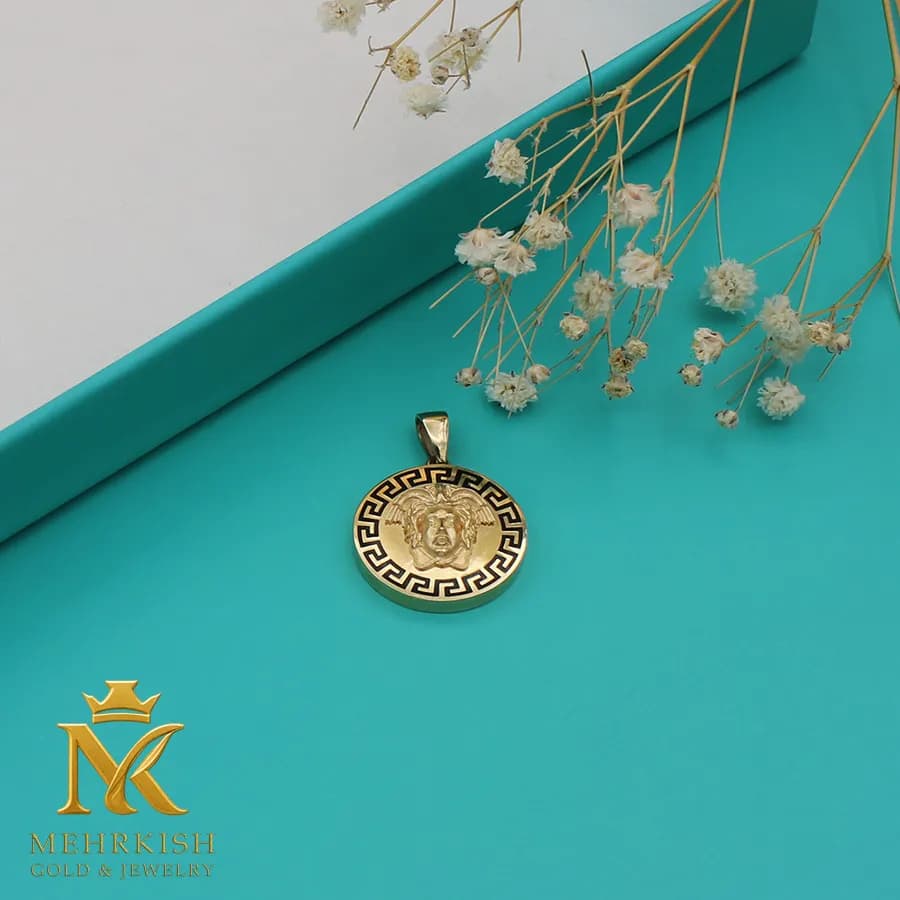 نیم ست طلا ورساچ کد K-146 — تصویر ۲