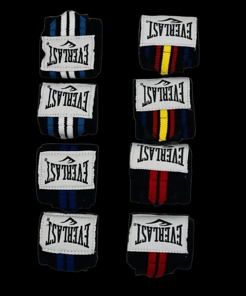 مچ بند بدنسازی حرفه ای اورلست EVERLAST (جفتی) – دارای گیره شست — تصویر ۲