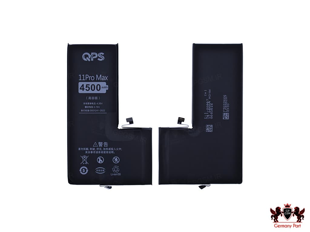 باتری موبایل آیفون ۱۱ پرو مکس تقویتی – BATTERY 11 PRO MAX IPHONE QPS
