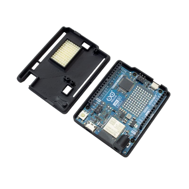 قاب محافظ 3D print برد آردوینو Arduino Uno R4 WiFi — تصویر ۳