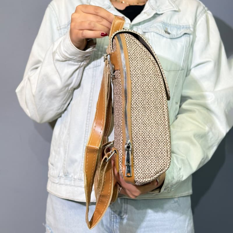 کیف دوشی و کوله پشتی زنانه و دخترانه کد C210 — تصویر ۳