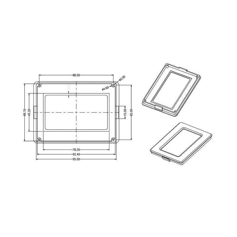 فریم پلاستیکی GLCD 64×128 — تصویر ۸