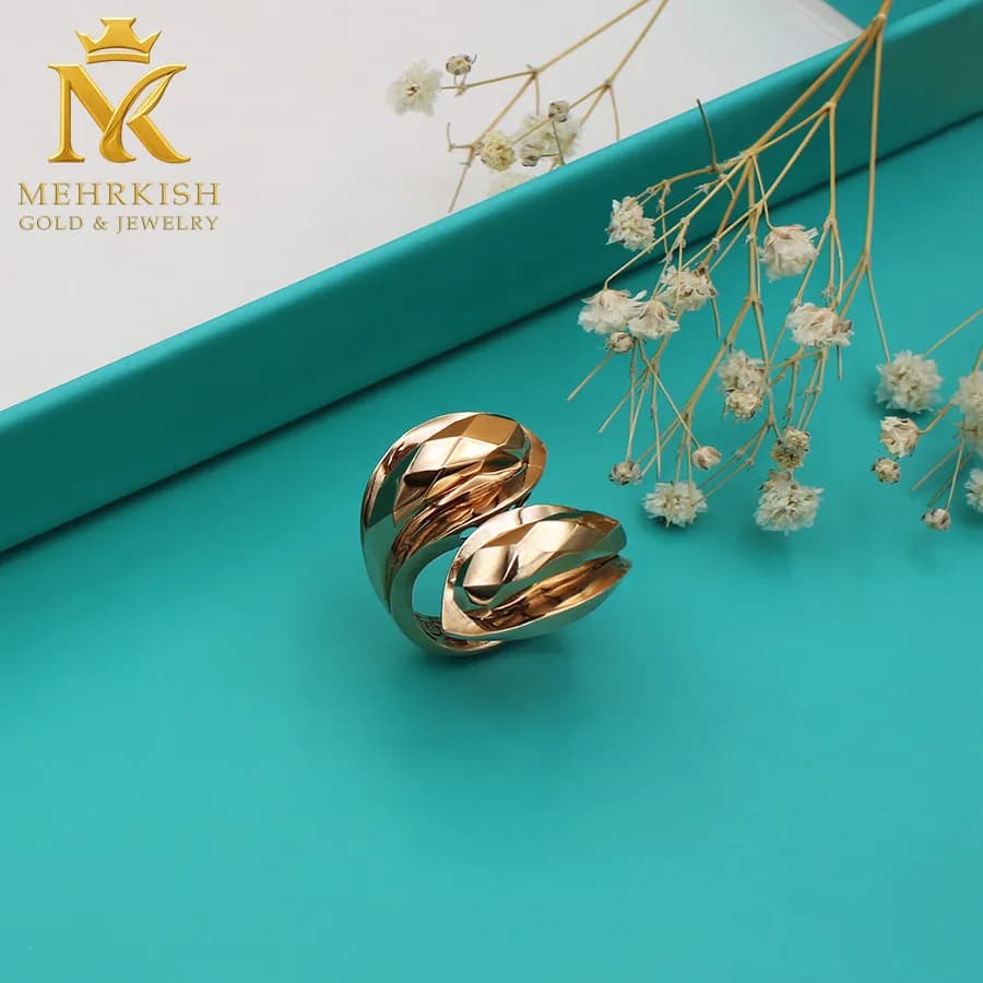 انگشتر طلا رستا کد 7627 — تصویر ۳