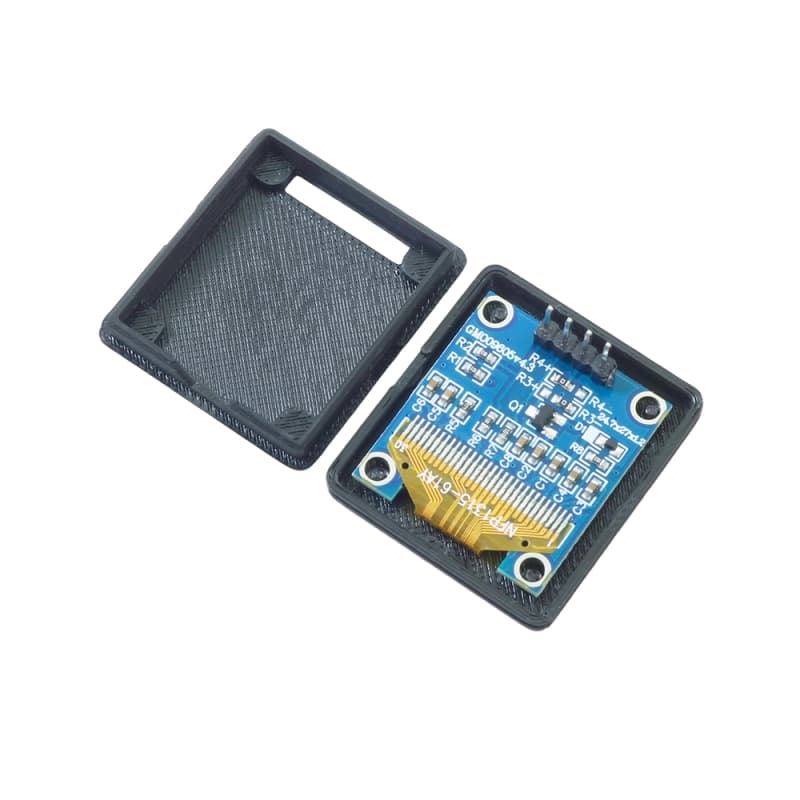 قاب محافظ 3D print نمایشگر OLED سایز 0.96 اینچ 4 پین — تصویر ۵