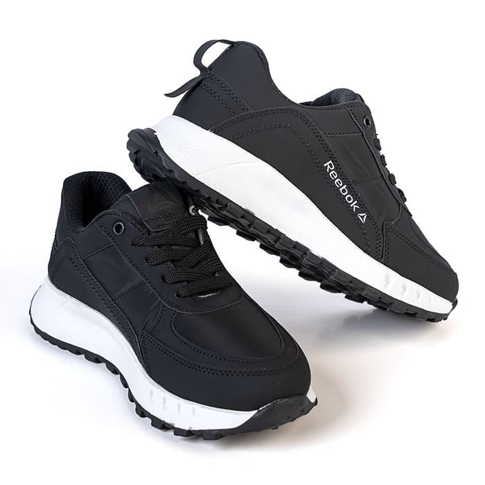 کفش و کتانی اسپرت زنانه و دخترانه مدل ریباک REEBOK رنگ مشکی کد M112 — تصویر ۳
