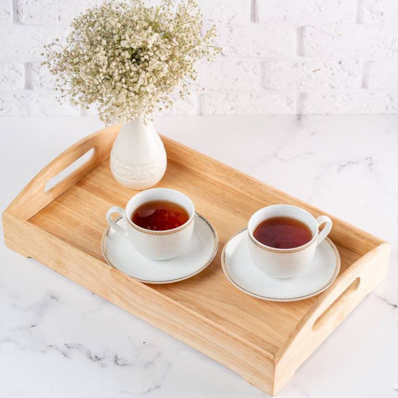 سینی دسته دار چوبی پرشین*کد2220