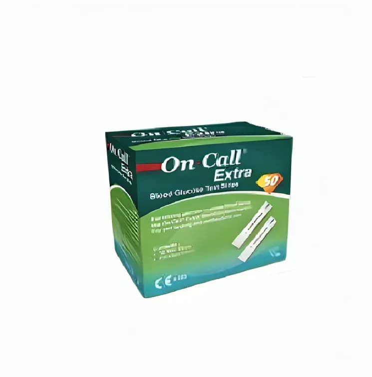 نوار تست قندخون آنکال مدل اکسترا | OnCall Extra