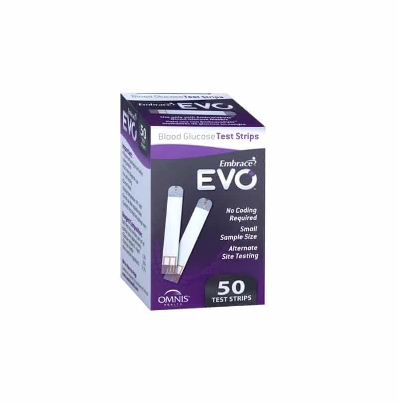 نوار تست قندخون امبرایس مدل اوو ا Embrace Evo