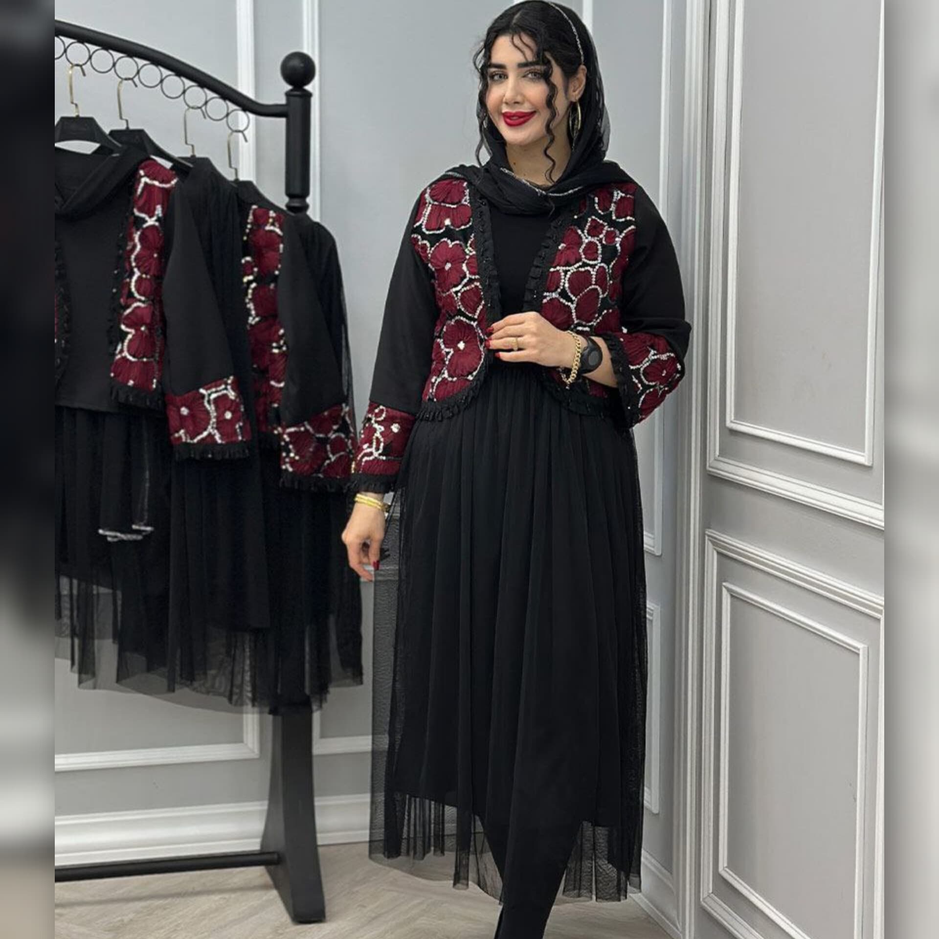 ️کت دامن شال شهرزاد عمده (پک 2 عددی)
