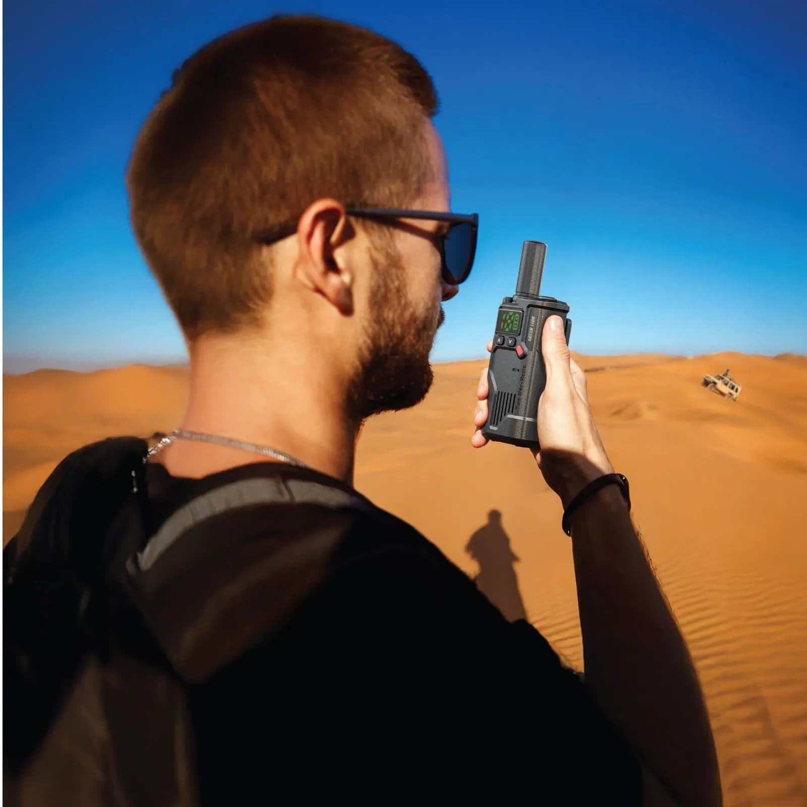 واکی تاکی گرین GPX600 | برد بالا، ضدآب، مناسب سفر و کارگاه — تصویر ۴