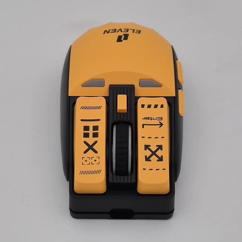 ماوس گیمینگ ایلون BUTTON – 3100DPI، بی‌صدا، 3 اتصال — تصویر ۸