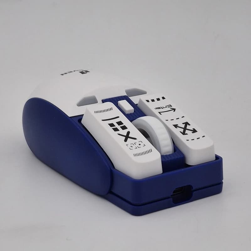 ماوس گیمینگ ایلون BUTTON – 3100DPI، بی‌صدا، 3 اتصال — تصویر ۷