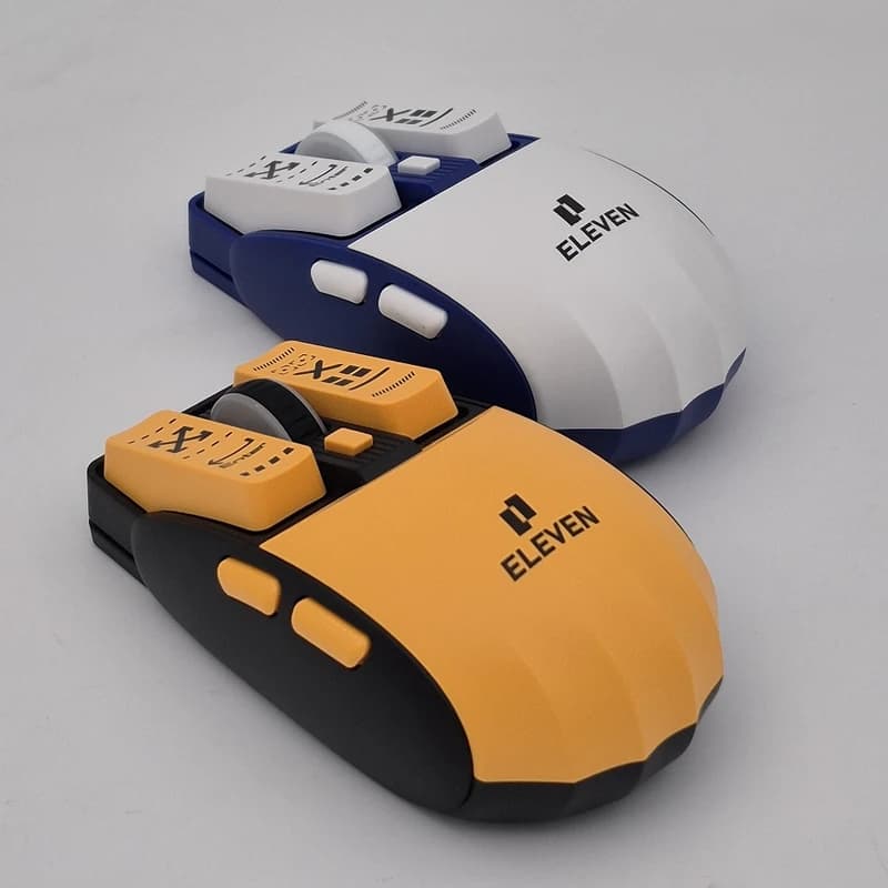 ماوس گیمینگ ایلون BUTTON – 3100DPI، بی‌صدا، 3 اتصال — تصویر ۹