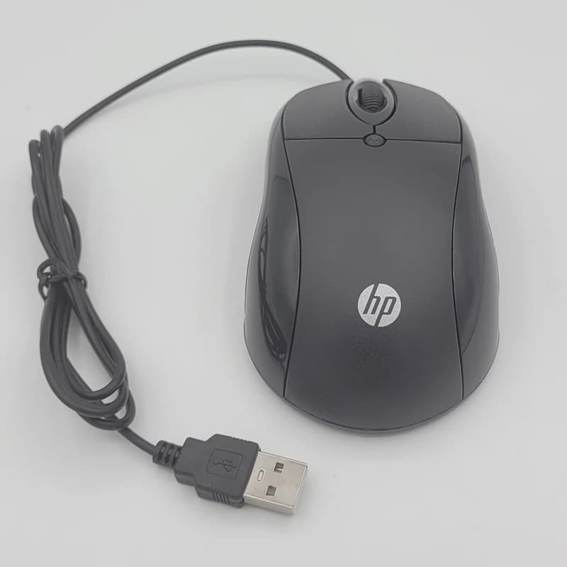 ماوس HP S1 – 1600 DPI، اپتیکال، ارگونومیک، دو دسته — تصویر ۳