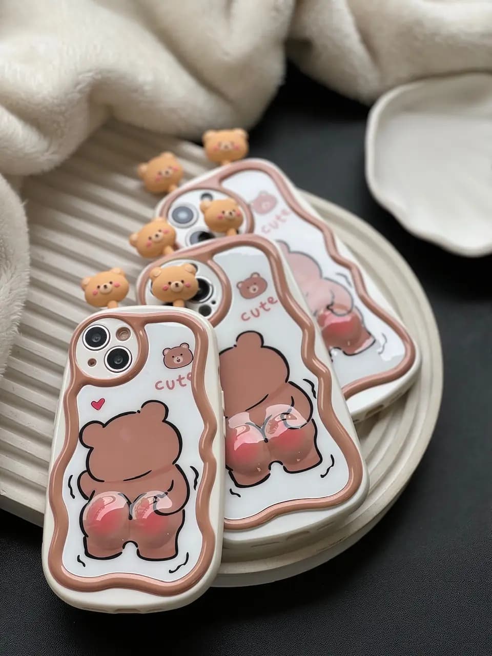 قاب Bear باسن برجسته (کدC1613) — تصویر ۵