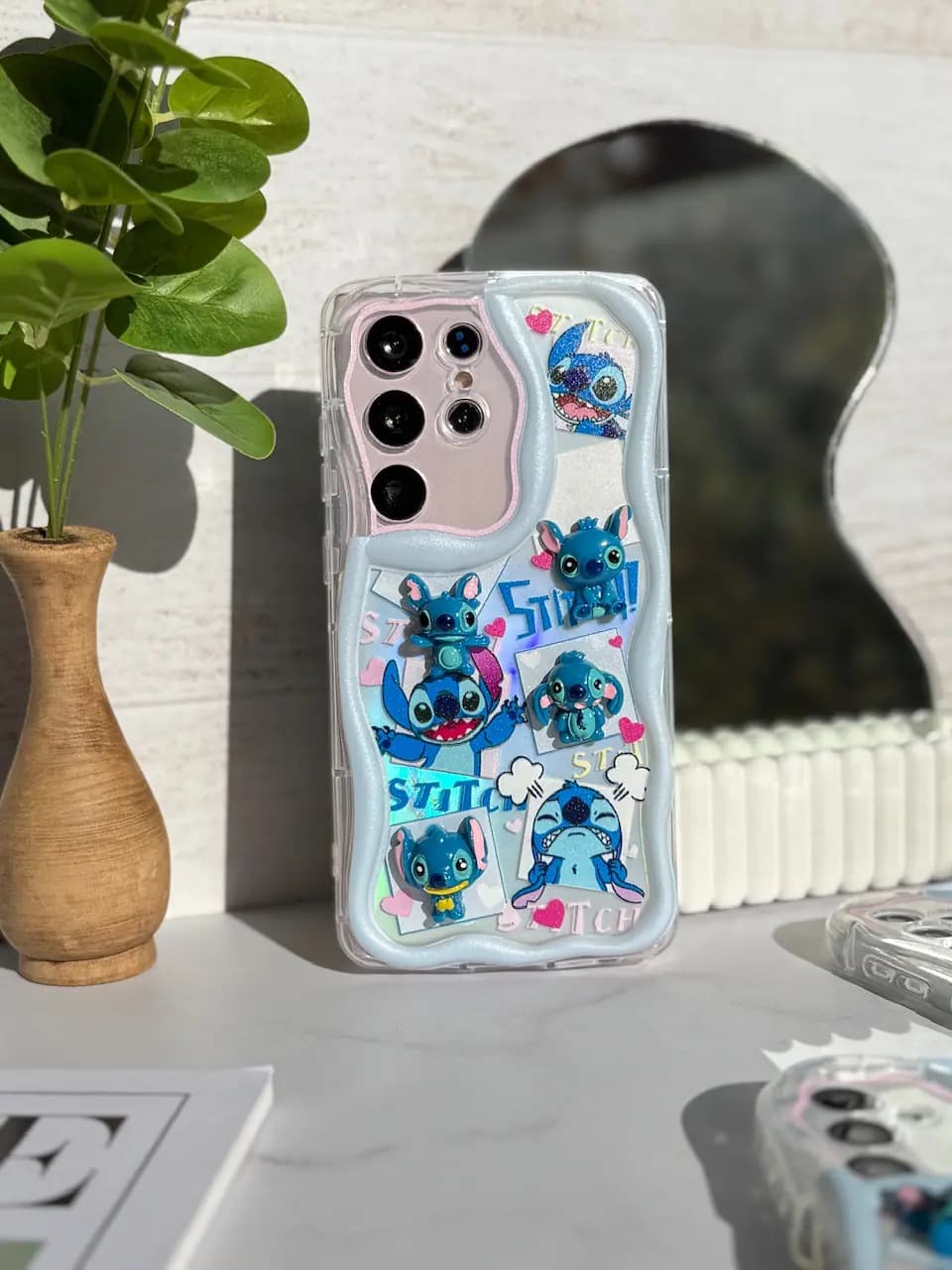 قاب استیچ عروسک برجسته سامسونگ و شیائومی — تصویر ۲