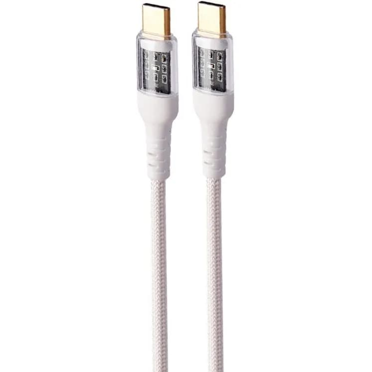 کابل دو سر تایپ سی دیتا پلاس DP-R303 | 60 وات، کنفی، 1 متر